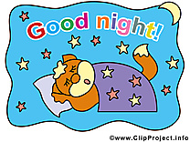 Chien images - Bonne nuit clip art gratuit