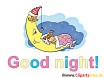 Petite fille clip art gratuit – Bonne nuit images