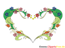 Coeur clip art image gratuite