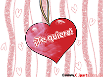 Je t'aime espagnol clip art gratuit