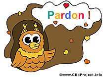 Pardonne-moi dessin clip arts gratuits