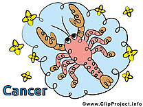 Cancer clip art gratuit - Signe dessin