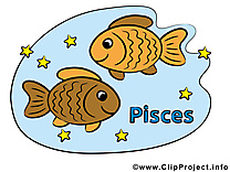 Poissons illustration gratuite - Signe clipart