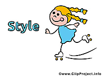 Tu as du style clip art image gratuite