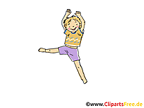 Gymnastique clip art – Loisir gratuite