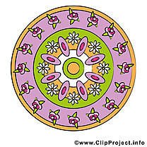 Clipart gratuit mandala images