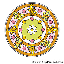 Dessins gratuits mandala clipart gratuit