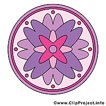 Illustration à télécharger mandala clipart