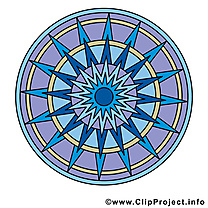 Mandala dessin clip arts gratuits