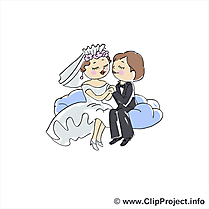 Canapé clipart gratuit - Mariage images