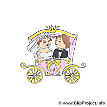 Carrosse clip art gratuit – Mariage images