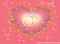 Coeur images gratuites – Mariage clipart