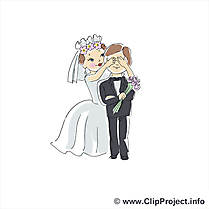 Devine qui images gratuites – Mariage clipart