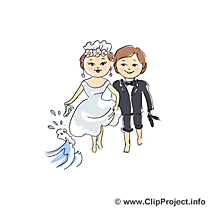 Mer dessins gratuits - Mariage clipart