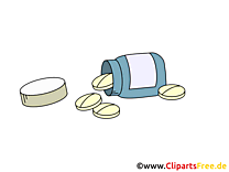 Cachets images - Médecine clip art gratuit