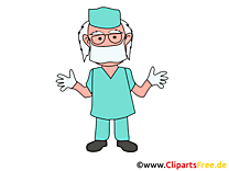 Clip art docteur gratuit - Médecine dessin