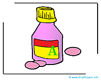 Médicaments clipart - Médecine dessins gratuits