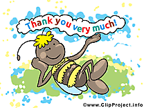 Abeille dessins gratuits - Merci clipart