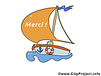 Bateau dessin gratuit - Merci image