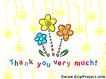 Fleurs clip art gratuit – Merci images