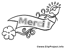 Fleurs clipart à imprimer - Merci dessins gratuits