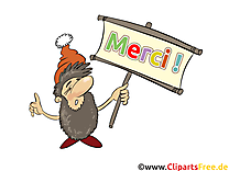 Gnôme dessin - Merci à télécharger