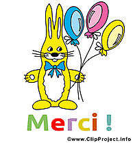 Lapin image gratuite - Merci cliparts