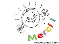 Soleil clip art à imprimer – Merci images