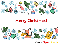 Clipart Joyeux Noël gratuit
