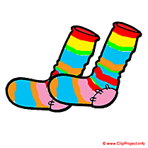 Chaussettes clip art gratuit