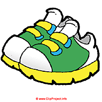 Chaussures de sport clip art gratuit 