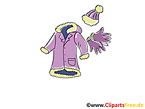 Hiver vêtements images gratuites clipart