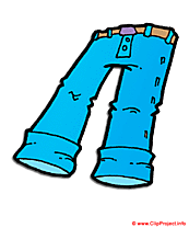 Jeans clip art gratuit