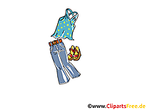 Mode illustration gratuite - Vêtements clipart