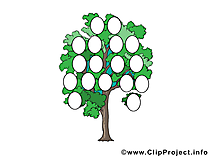 Arbre généalogique image gratuite clipart