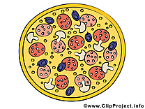 Dessin à télécharger pizza nourriture images