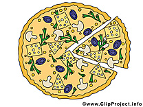 Pizza clip art – Nourriture gratuite