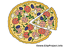 Pizza images gratuites – Nourriture clipart