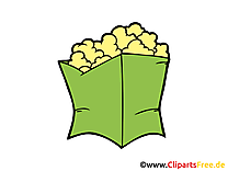 Pop-corn cliparts gratuis - Nourriture images