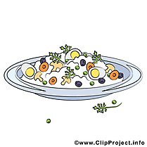 Salade dessin gratuit - Nourriture image