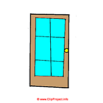 Porte en verre clipart gratuit