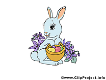 Lapin image - Pâques images cliparts