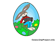 Lapin Pâques dessins gratuits clipart