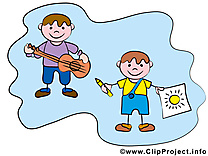 Artistes image à télécharger – Bonhomme clipart