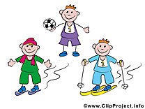 Athlètes clip art gratuit – Bonhomme images