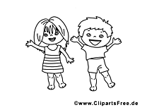 Coloriage enfants - Maternelle illustration Kopie