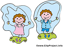 Corde à sauter images gratuites – Bonhomme clipart