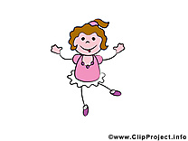 Danseuse clipart gratuit – Bonhomme images