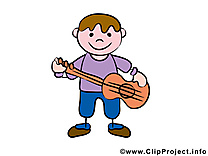 Guitariste cliparts gratuis – Bonhomme images