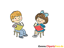 Lire illustration gratuite - Maternelle clipart